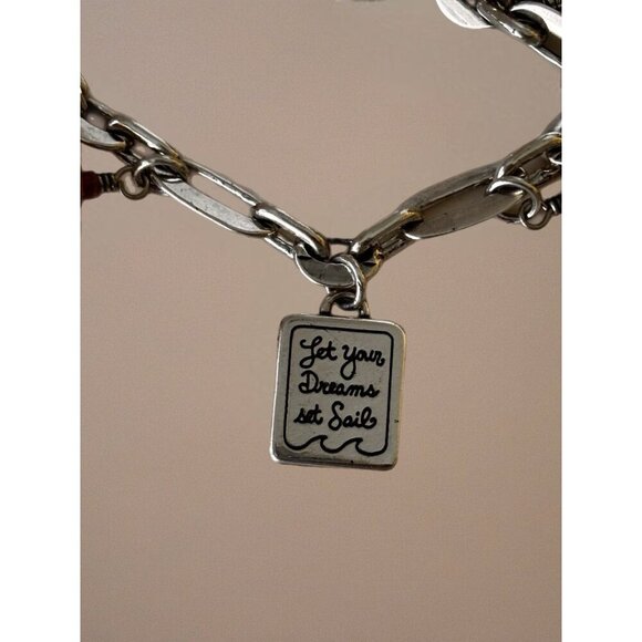 Brighton Ship to Shore nautical Beach sailing charm bracelet - Picture 3 of 8